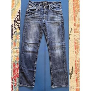 Salvage Supply Co Buckle Mayhem Straight Regular Fit Jeans Mens 32